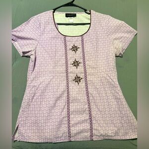 Size medium baby phat scrub top